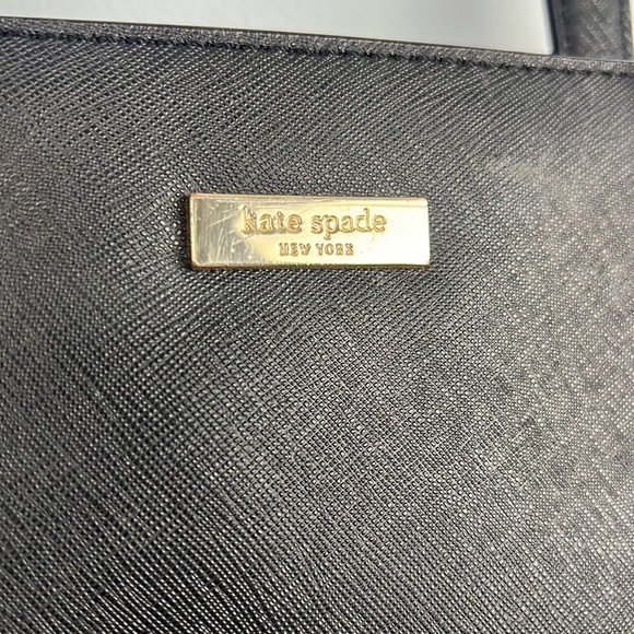 Kate Spade Newbury Lane Miles Black Saffiano Leather Shoulder Bag - Picture 3 of 9